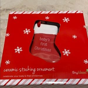 Baby’s first Christmas ornament